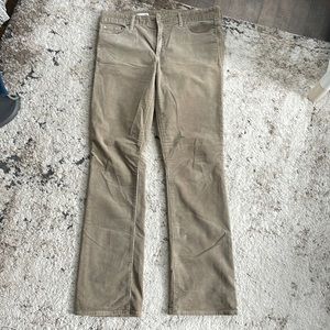 Gap bootcut corduroy pants